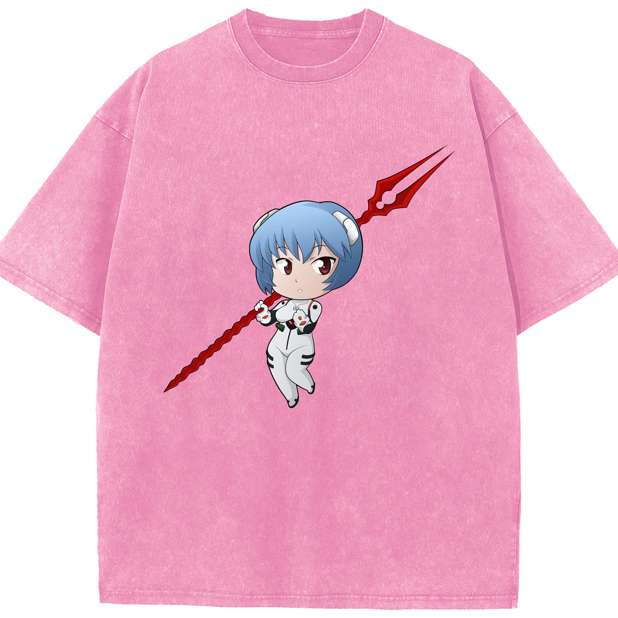 （画像用） EVA 新世紀エヴァンゲリオン 綿100% ヴィンテージ風 半袖Tシャツ（フロントプリント）